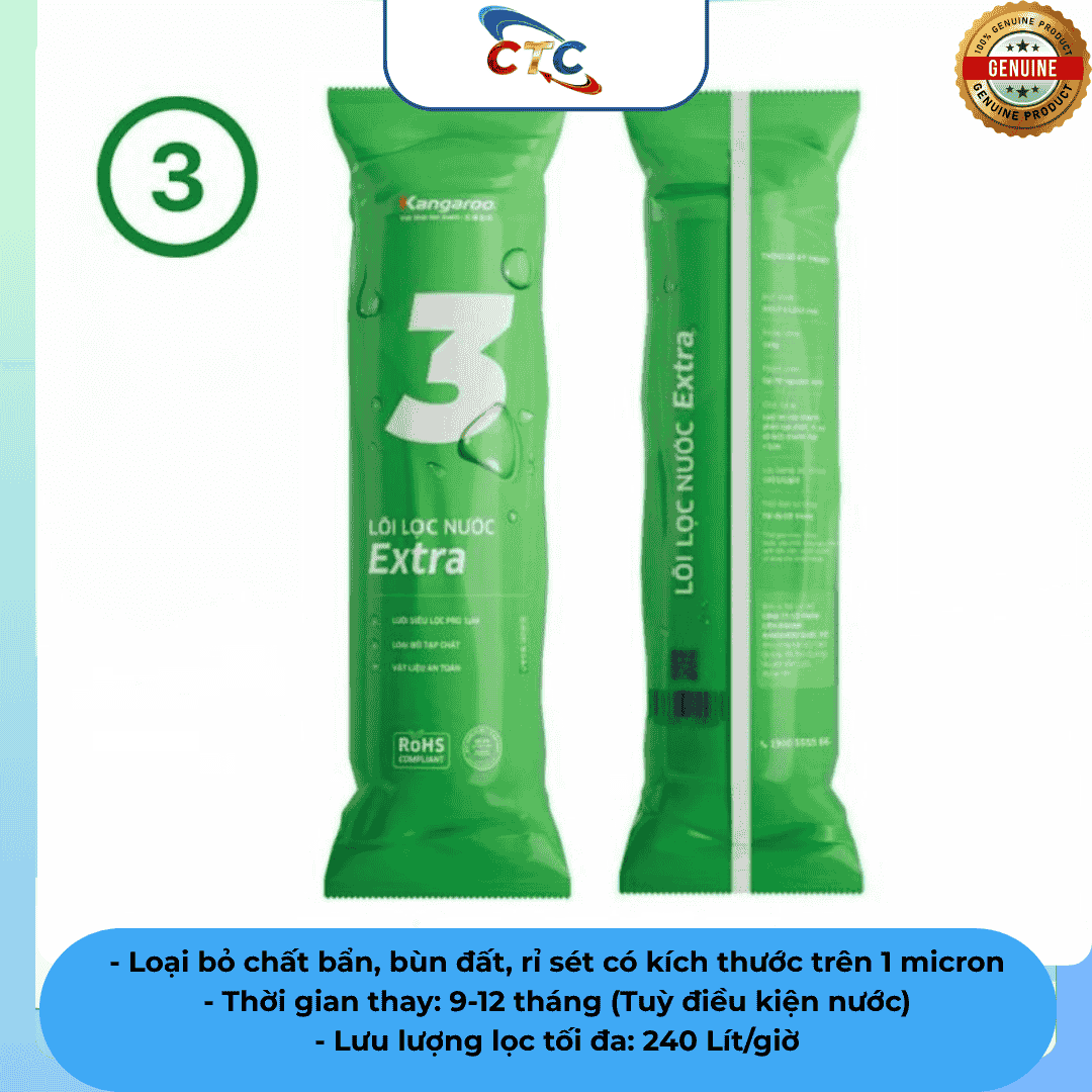 Lõi Lọc Số 3 Kangaroo CTO